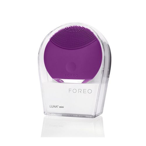 FOREO LUNA mini 露娜硅胶充电美容仪 海棠色毛孔清洁器，开启电动洁面新体验